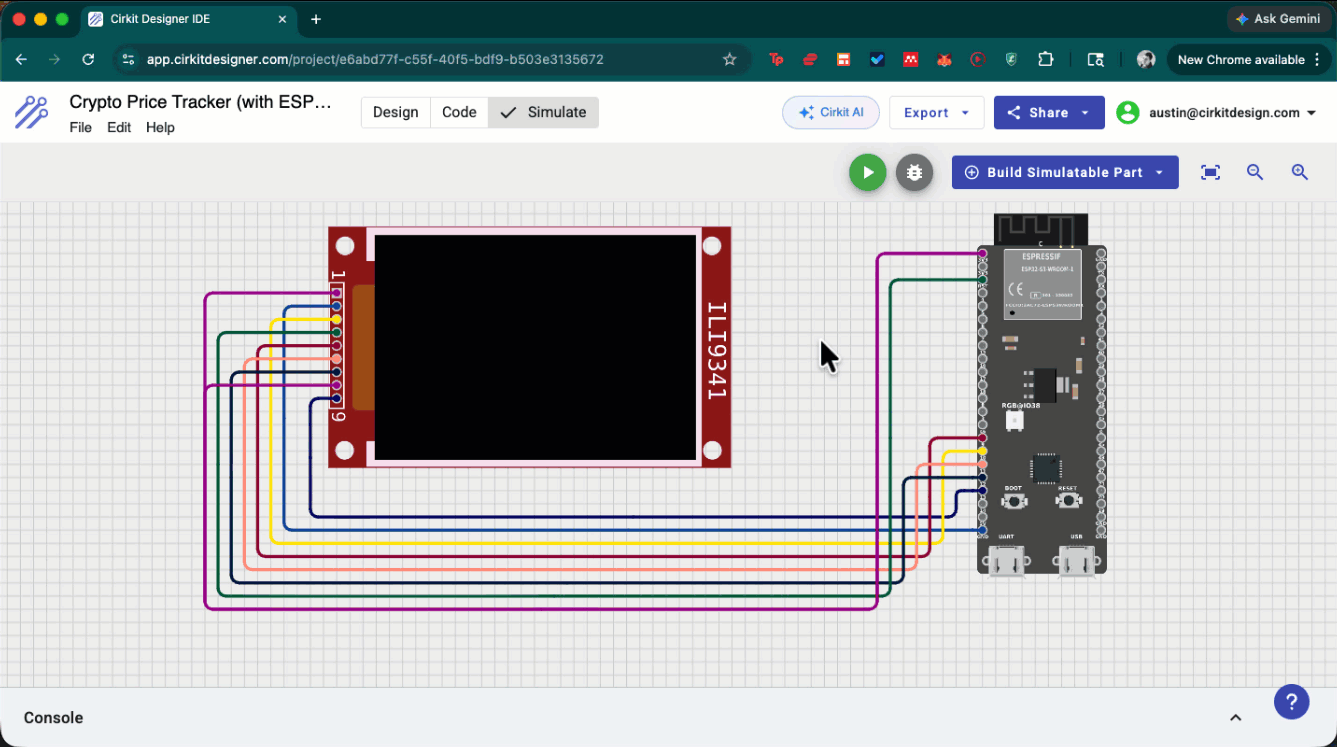 We Built an ESP32-S3 Simulator That Runs Real Firmware in the Browser